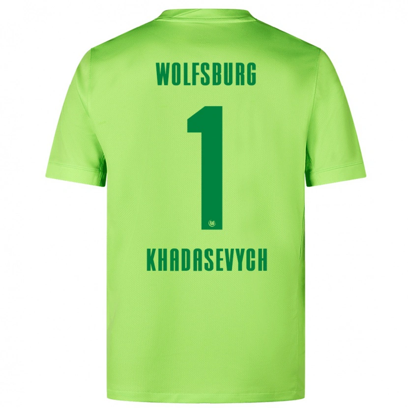 Danxen Herren Kyrylo Khadasevych #1 Fluoreszierendes Grün Heimtrikot Trikot 2024/25 T-Shirt Schweiz