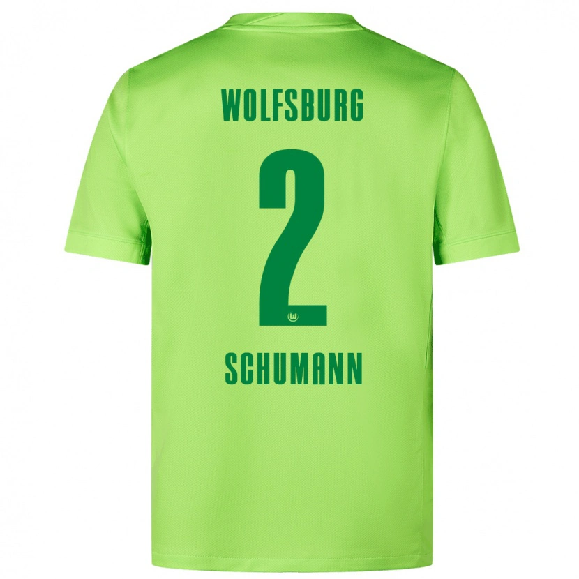 Danxen Herren Anton Schumann #2 Fluoreszierendes Grün Heimtrikot Trikot 2024/25 T-Shirt Schweiz