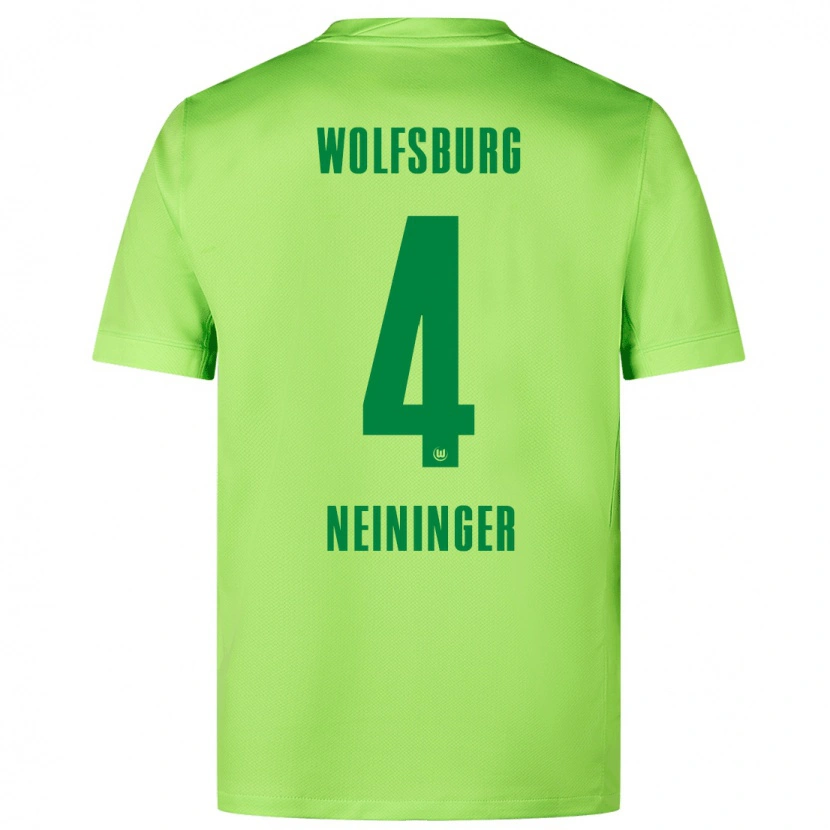 Danxen Herren Till Neininger #4 Fluoreszierendes Grün Heimtrikot Trikot 2024/25 T-Shirt Schweiz