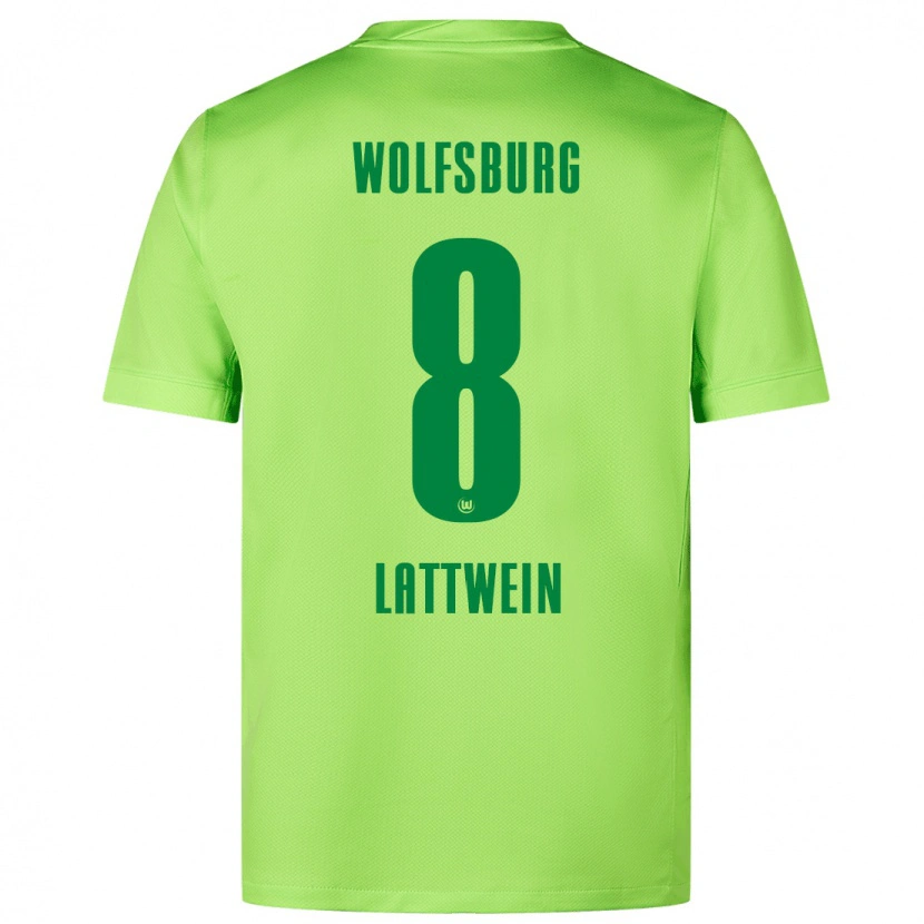 Danxen Herren Lena Lattwein #8 Fluoreszierendes Grün Heimtrikot Trikot 2024/25 T-Shirt Schweiz