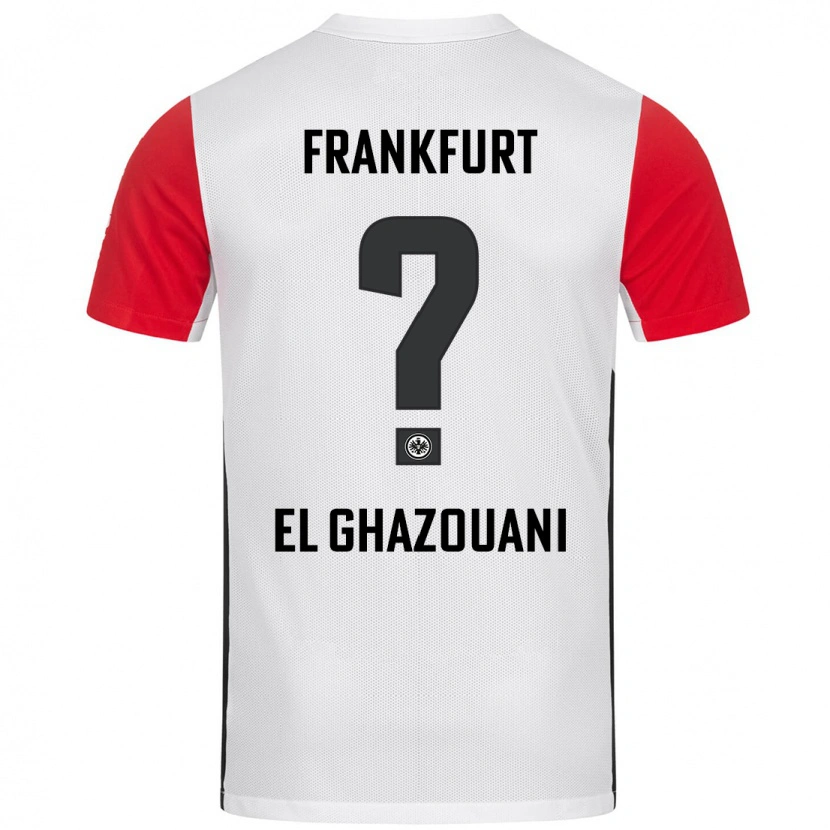 Danxen Herren Anas El Ghazouani #0 Weiß Rot Heimtrikot Trikot 2024/25 T-Shirt Schweiz