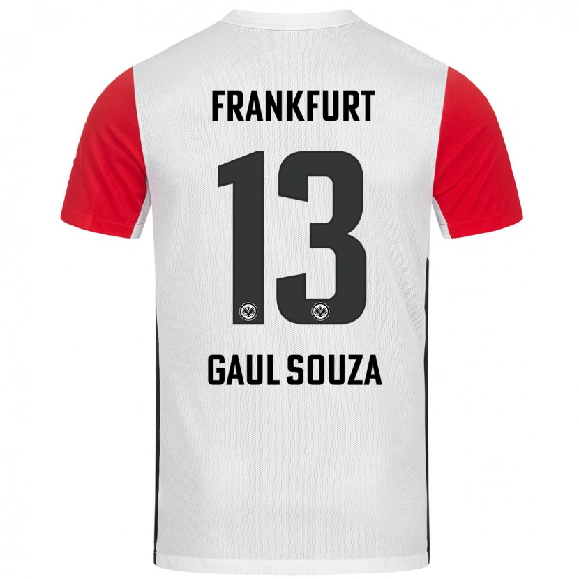 Danxen Herren Alessandro Gaul Souza #13 Weiß Rot Heimtrikot Trikot 2024/25 T-Shirt Schweiz