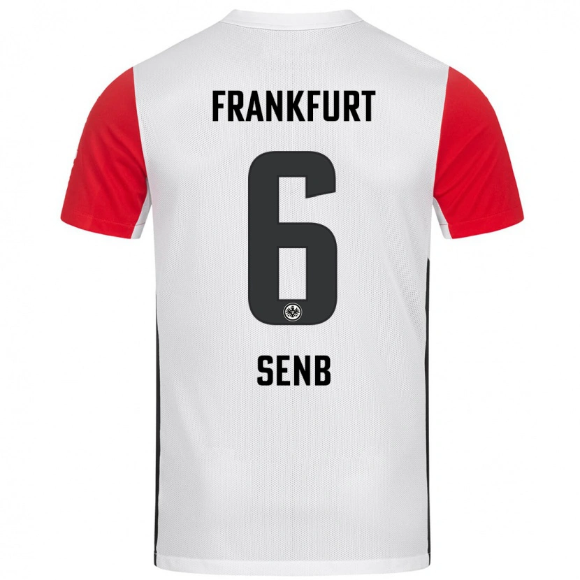 Danxen Herren Elisa Senß #6 Weiß Rot Heimtrikot Trikot 2024/25 T-Shirt Schweiz