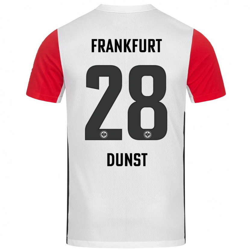 Danxen Herren Barbara Dunst #28 Weiß Rot Heimtrikot Trikot 2024/25 T-Shirt Schweiz