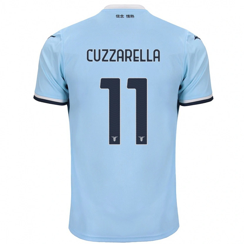 Danxen Herren Cristian Cuzzarella #11 Blau Heimtrikot Trikot 2024/25 T-Shirt Schweiz