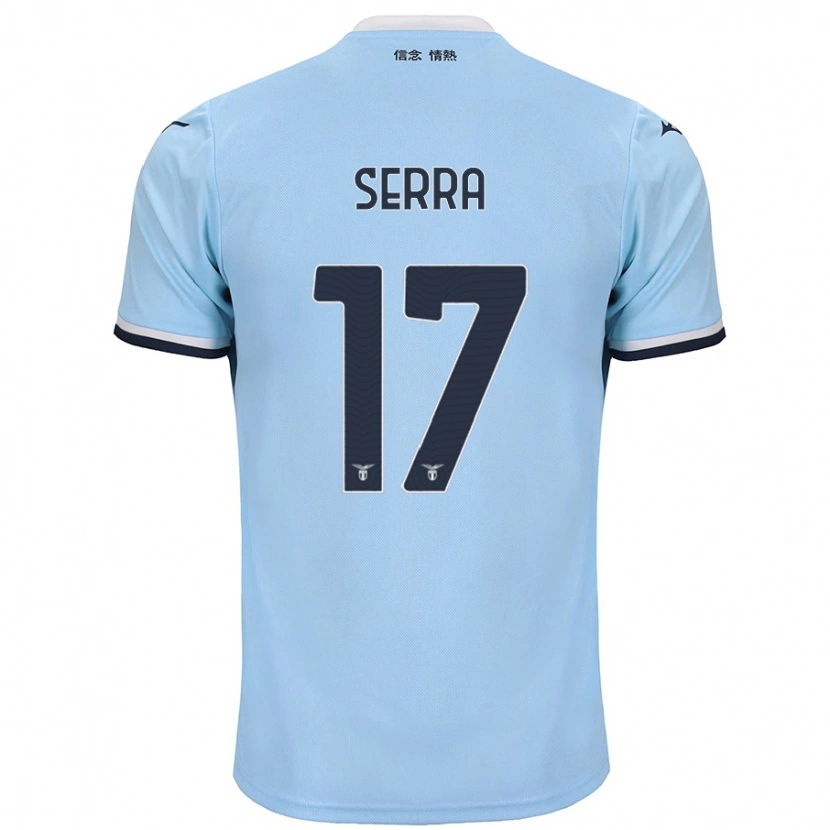 Danxen Herren Federico Serra #17 Blau Heimtrikot Trikot 2024/25 T-Shirt Schweiz