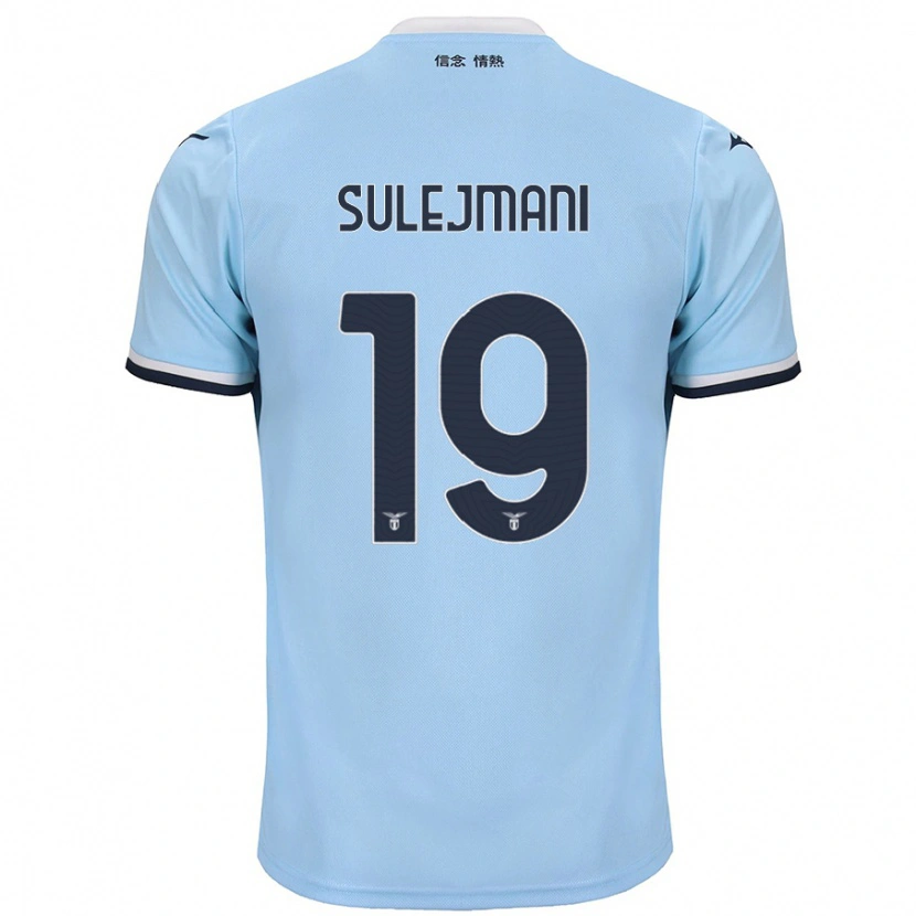 Danxen Herren Flavio Sulejmani #19 Blau Heimtrikot Trikot 2024/25 T-Shirt Schweiz