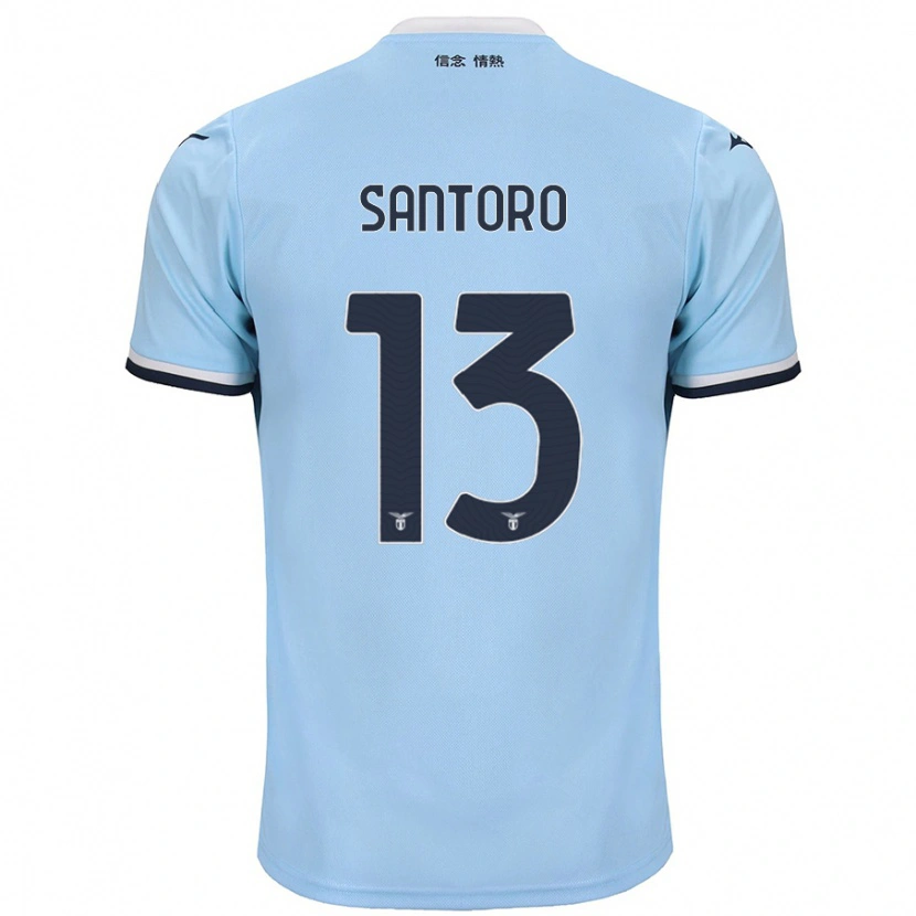 Danxen Herren Martina Santoro #13 Blau Heimtrikot Trikot 2024/25 T-Shirt Schweiz