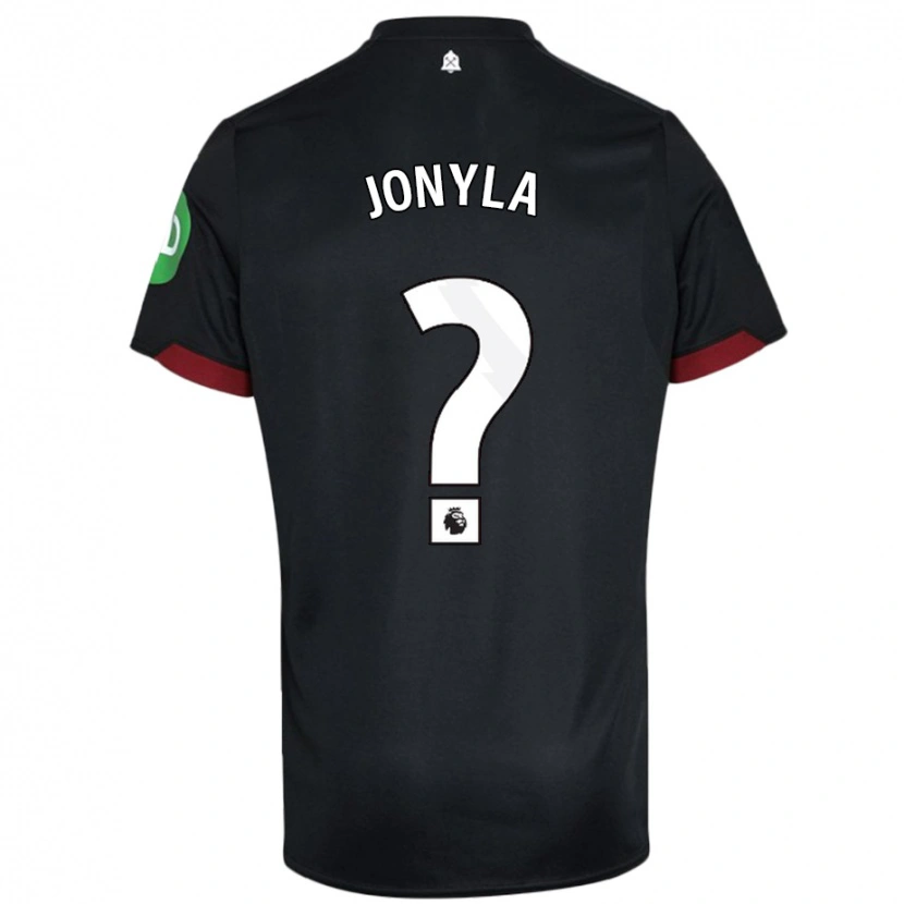 Danxen Herren Tomas Jonyla #0 Schwarz Weiß Auswärtstrikot Trikot 2024/25 T-Shirt Schweiz