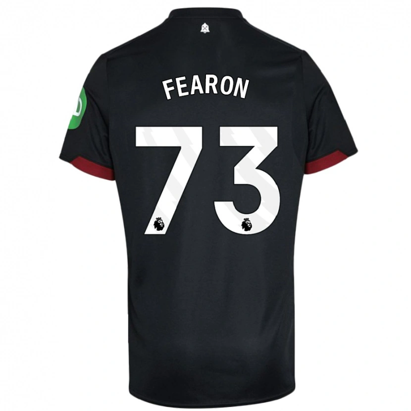 Danxen Herren Preston Fearon #73 Schwarz Weiß Auswärtstrikot Trikot 2024/25 T-Shirt Schweiz