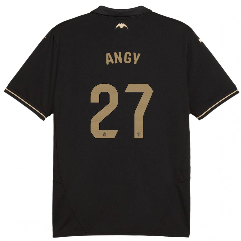 Danxen Herren Angy #27 Schwarz Auswärtstrikot Trikot 2024/25 T-Shirt Schweiz