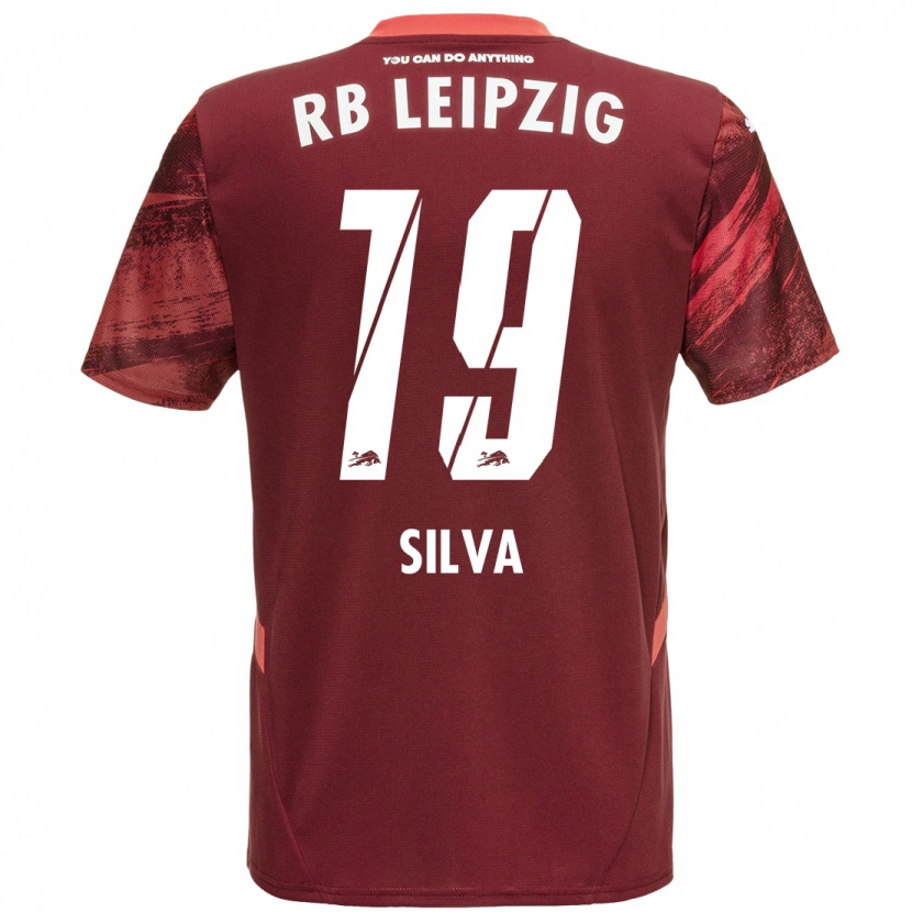 Danxen Herren André Silva #19 Burgunderrot Auswärtstrikot Trikot 2024/25 T-Shirt Schweiz