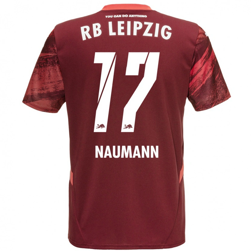 Danxen Herren Carlos Naumann #17 Burgunderrot Auswärtstrikot Trikot 2024/25 T-Shirt Schweiz