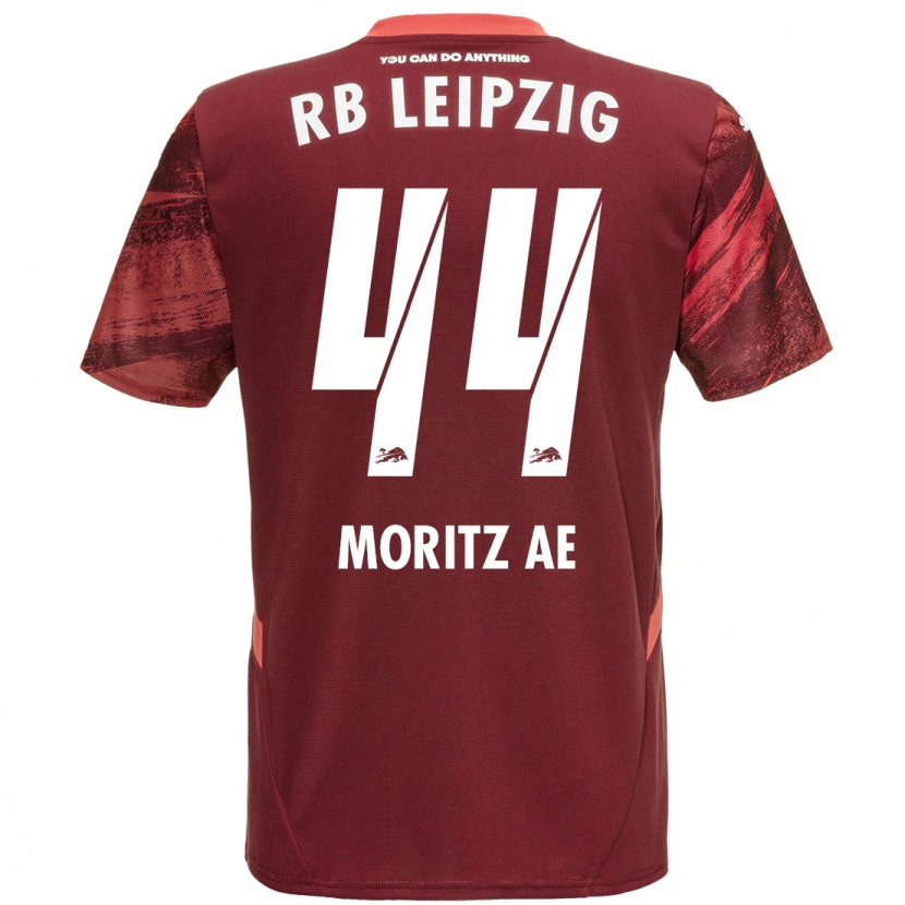 Danxen Herren Moritz Aé #44 Burgunderrot Auswärtstrikot Trikot 2024/25 T-Shirt Schweiz