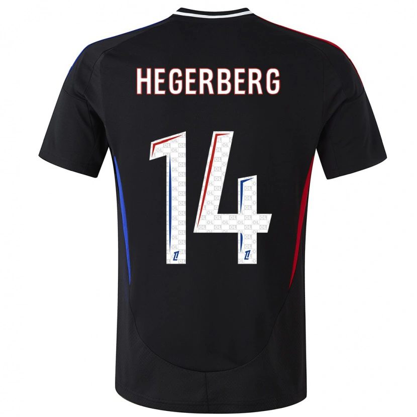 Danxen Herren Ada Hegerberg #14 Schwarz Auswärtstrikot Trikot 2024/25 T-Shirt Schweiz