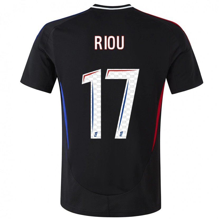 Danxen Herren Rémy Riou #17 Schwarz Auswärtstrikot Trikot 2024/25 T-Shirt Schweiz