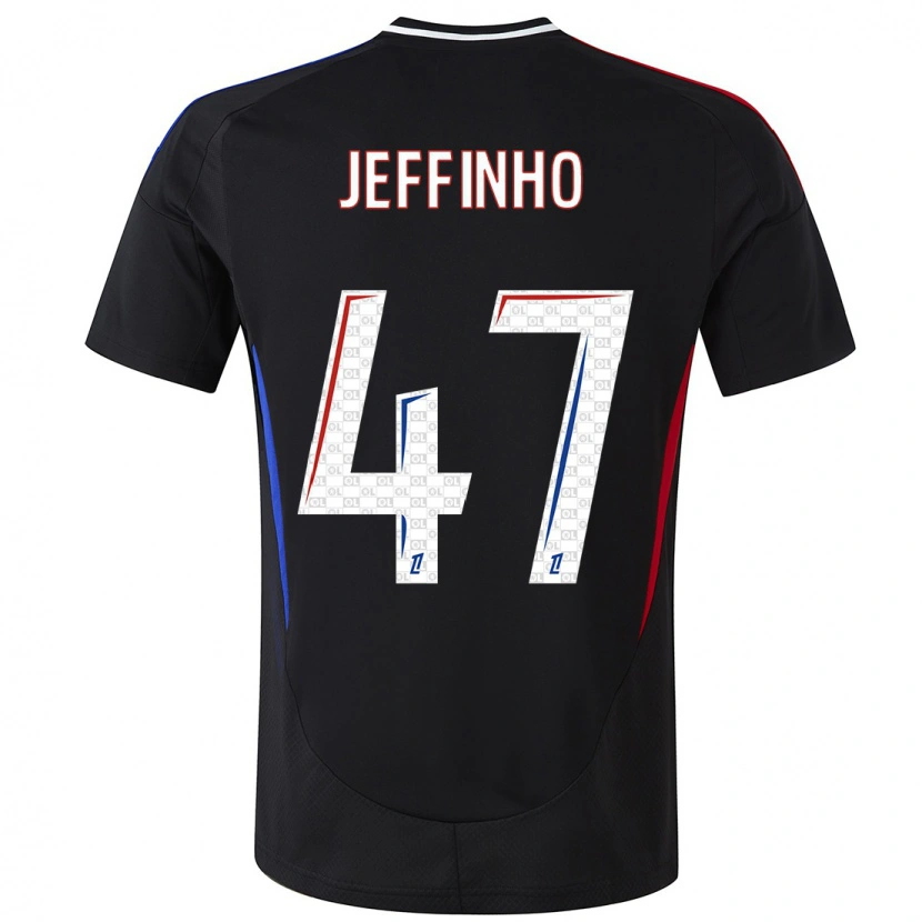 Danxen Herren Jeffinho #47 Schwarz Auswärtstrikot Trikot 2024/25 T-Shirt Schweiz