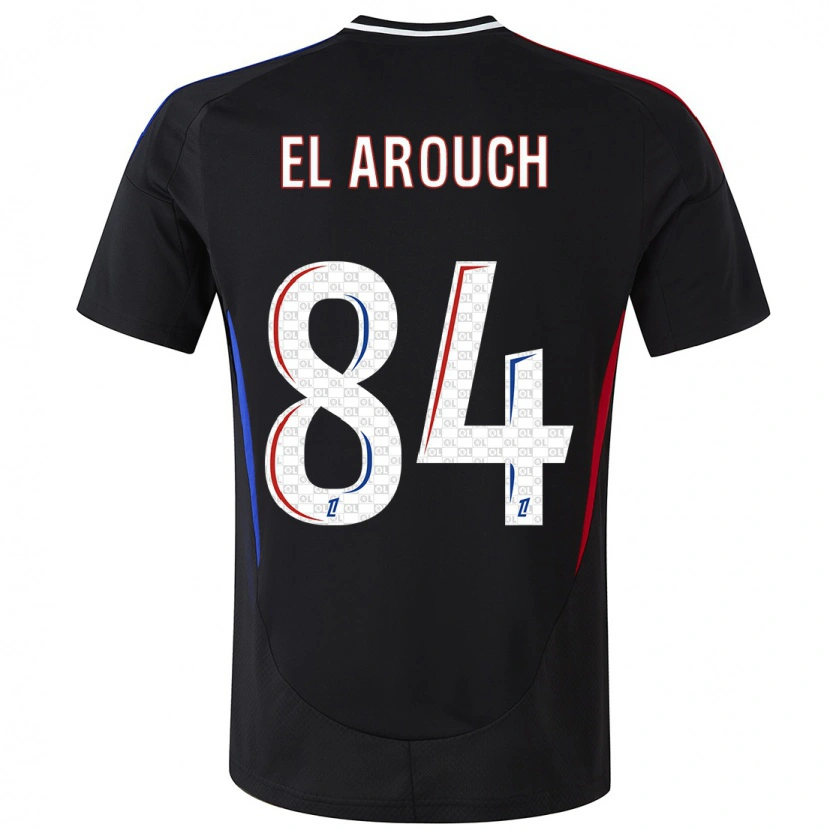 Danxen Herren Mohamed El Arouch #84 Schwarz Auswärtstrikot Trikot 2024/25 T-Shirt Schweiz