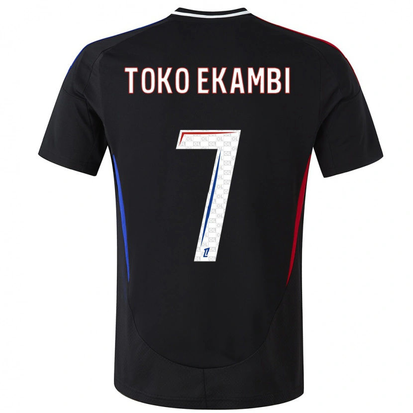 Danxen Herren Karl Toko Ekambi #7 Schwarz Auswärtstrikot Trikot 2024/25 T-Shirt Schweiz