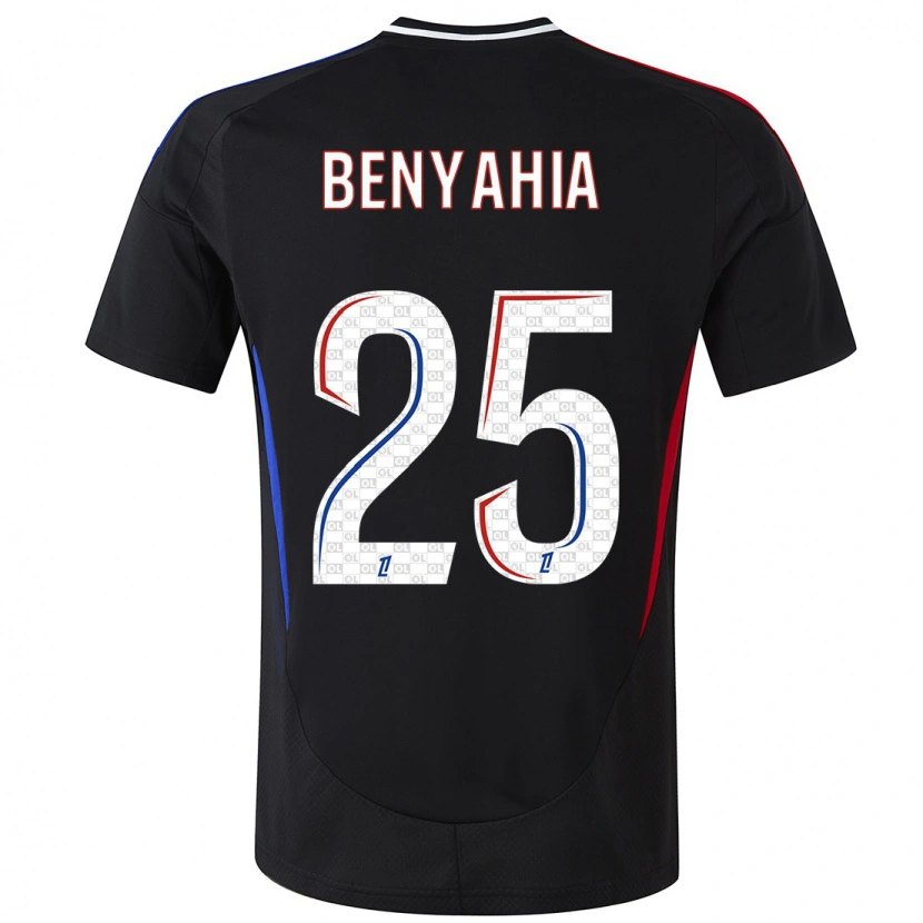 Danxen Herren Ines Benyahia #25 Schwarz Auswärtstrikot Trikot 2024/25 T-Shirt Schweiz