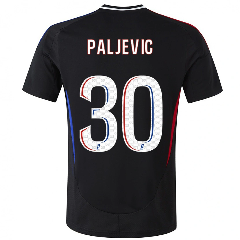 Danxen Herren Alyssia Paljevic #30 Schwarz Auswärtstrikot Trikot 2024/25 T-Shirt Schweiz