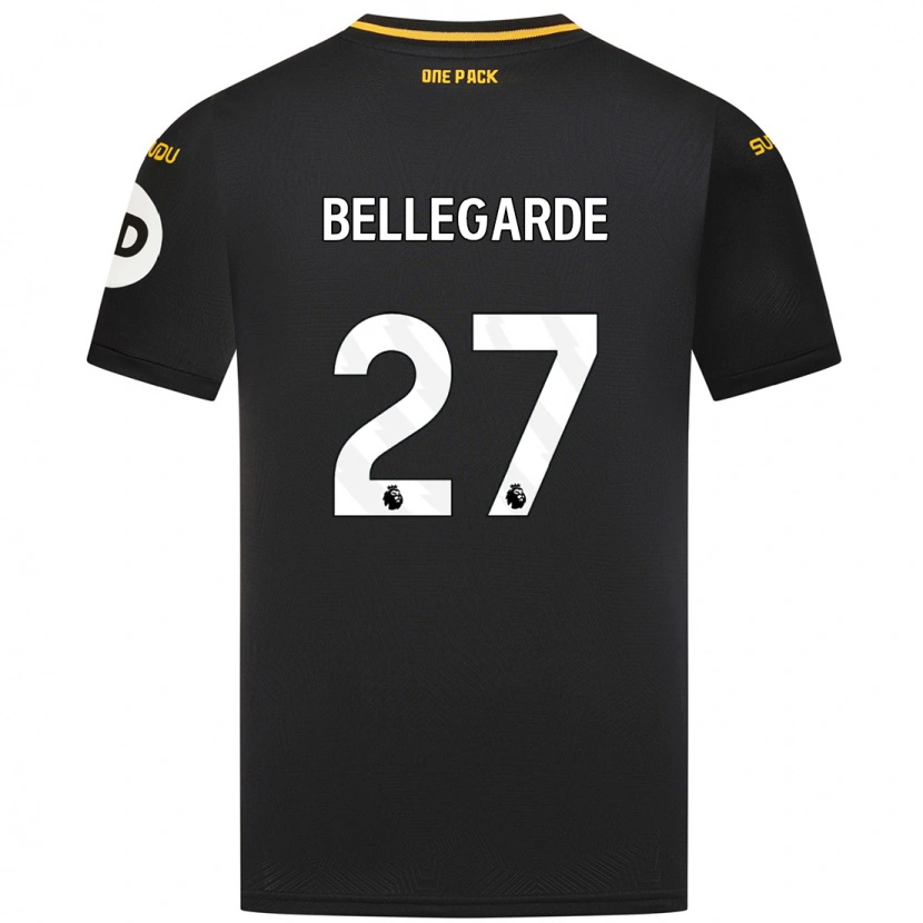 Danxen Herren Jean-Ricner Bellegarde #27 Schwarz Auswärtstrikot Trikot 2024/25 T-Shirt Schweiz