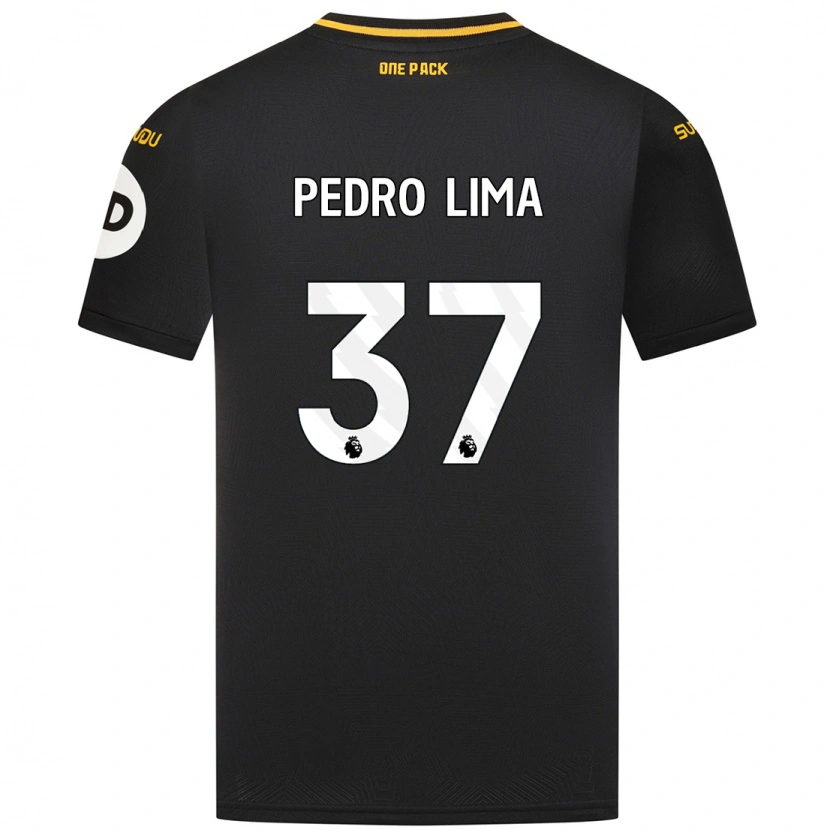 Danxen Herren Pedro Lima #37 Schwarz Auswärtstrikot Trikot 2024/25 T-Shirt Schweiz