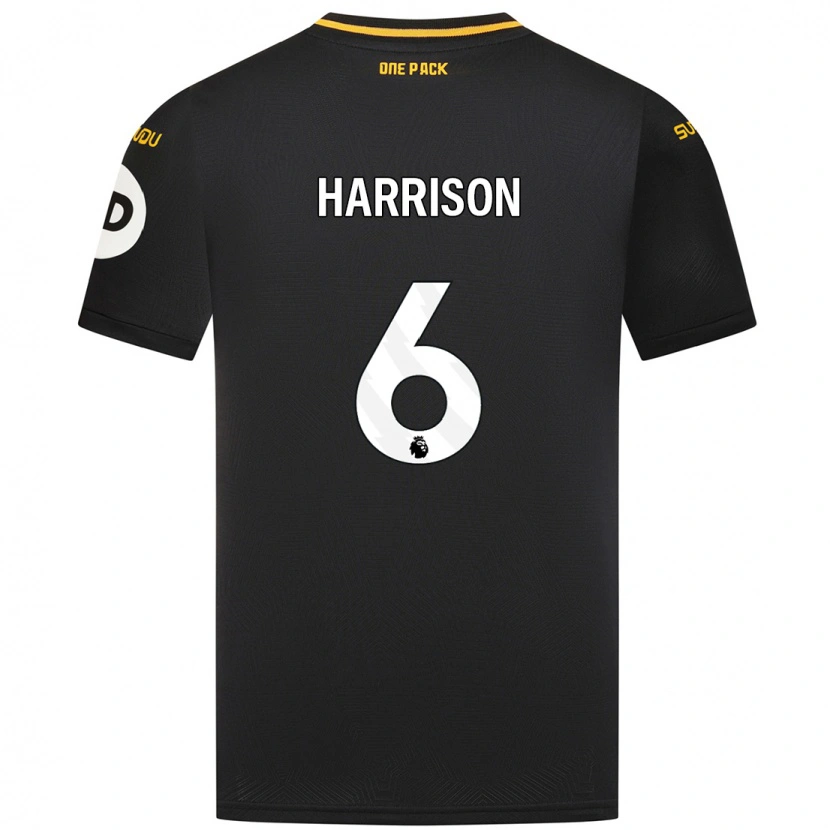 Danxen Herren Lexie Harrison #6 Schwarz Auswärtstrikot Trikot 2024/25 T-Shirt Schweiz