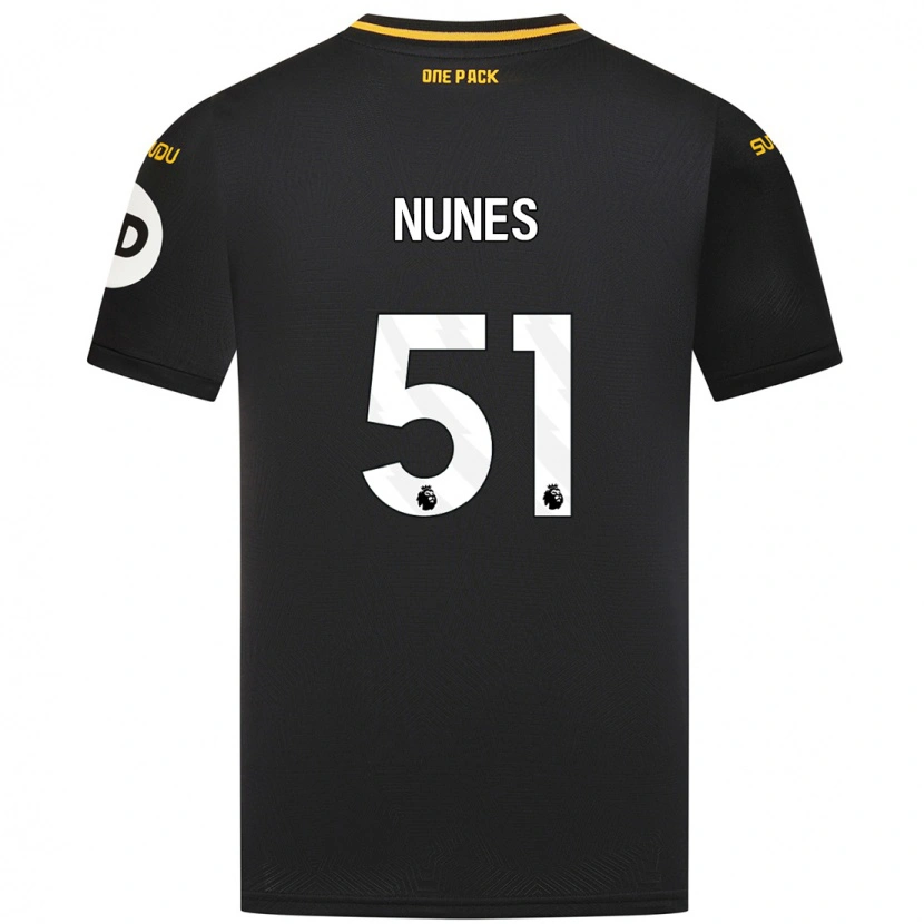 Danxen Herren Grazi Nunes #51 Schwarz Auswärtstrikot Trikot 2024/25 T-Shirt Schweiz