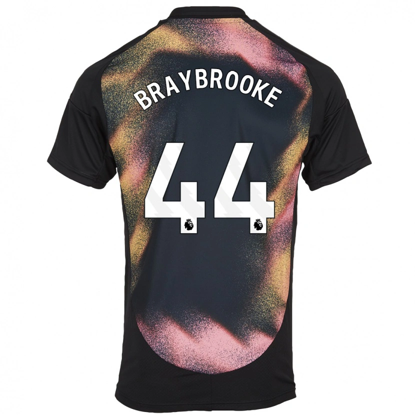 Danxen Herren Sammy Braybrooke #44 Schwarz Weiß Auswärtstrikot Trikot 2024/25 T-Shirt Schweiz