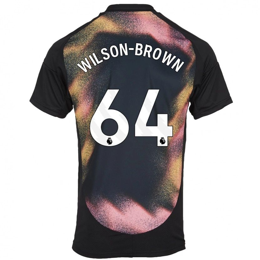 Danxen Herren Tom Wilson-Brown #64 Schwarz Weiß Auswärtstrikot Trikot 2024/25 T-Shirt Schweiz