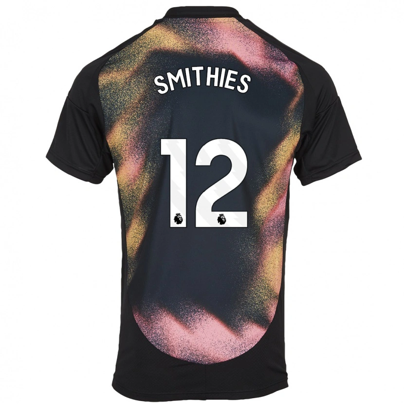 Danxen Herren Alex Smithies #12 Schwarz Weiß Auswärtstrikot Trikot 2024/25 T-Shirt Schweiz