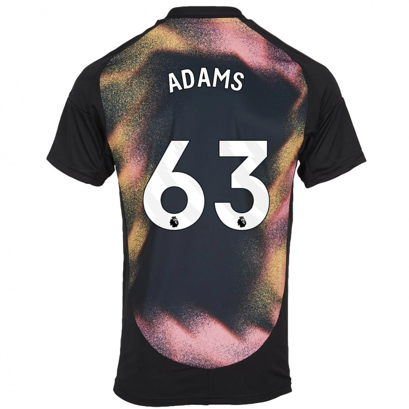 Danxen Herren Bayli Spencer Adams #63 Schwarz Weiß Auswärtstrikot Trikot 2024/25 T-Shirt Schweiz