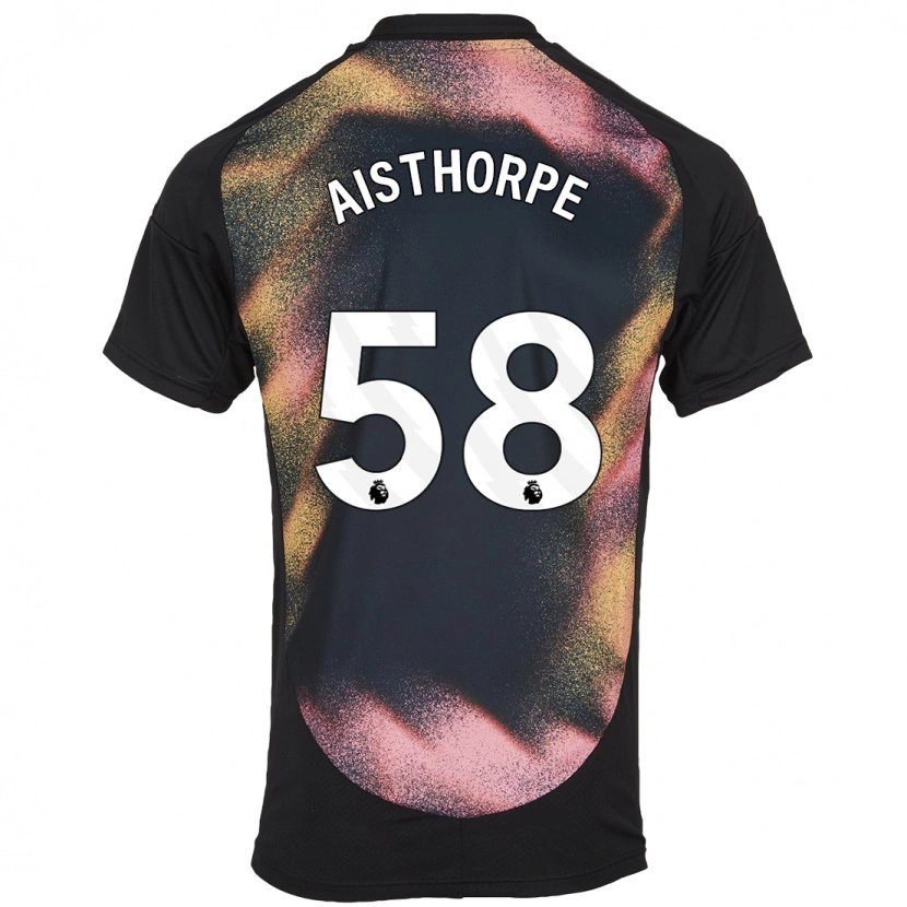 Danxen Herren Bailey Aisthorpe #58 Schwarz Weiß Auswärtstrikot Trikot 2024/25 T-Shirt Schweiz