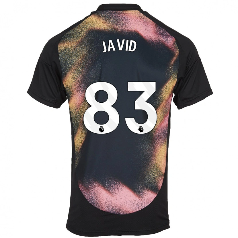 Danxen Herren Abdullah Javid #83 Schwarz Weiß Auswärtstrikot Trikot 2024/25 T-Shirt Schweiz