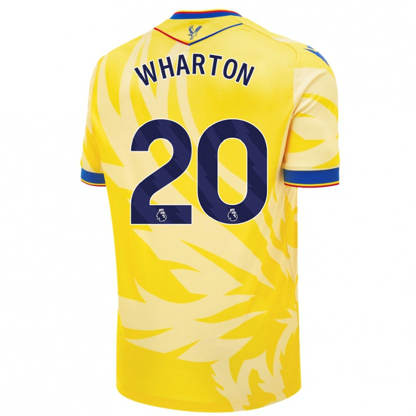 Danxen Herren Adam Wharton #20 Gelb Auswärtstrikot Trikot 2024/25 T-Shirt Schweiz