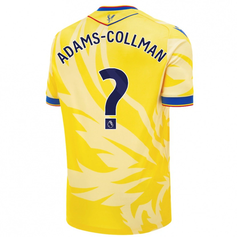 Danxen Herren Kai-Reece Adams-Collman #0 Gelb Auswärtstrikot Trikot 2024/25 T-Shirt Schweiz