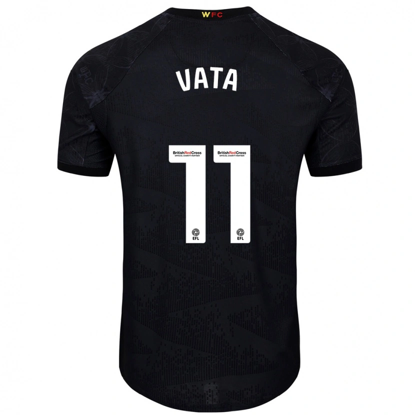 Danxen Herren Rocco Vata #11 Schwarz Weiß Auswärtstrikot Trikot 2024/25 T-Shirt Schweiz