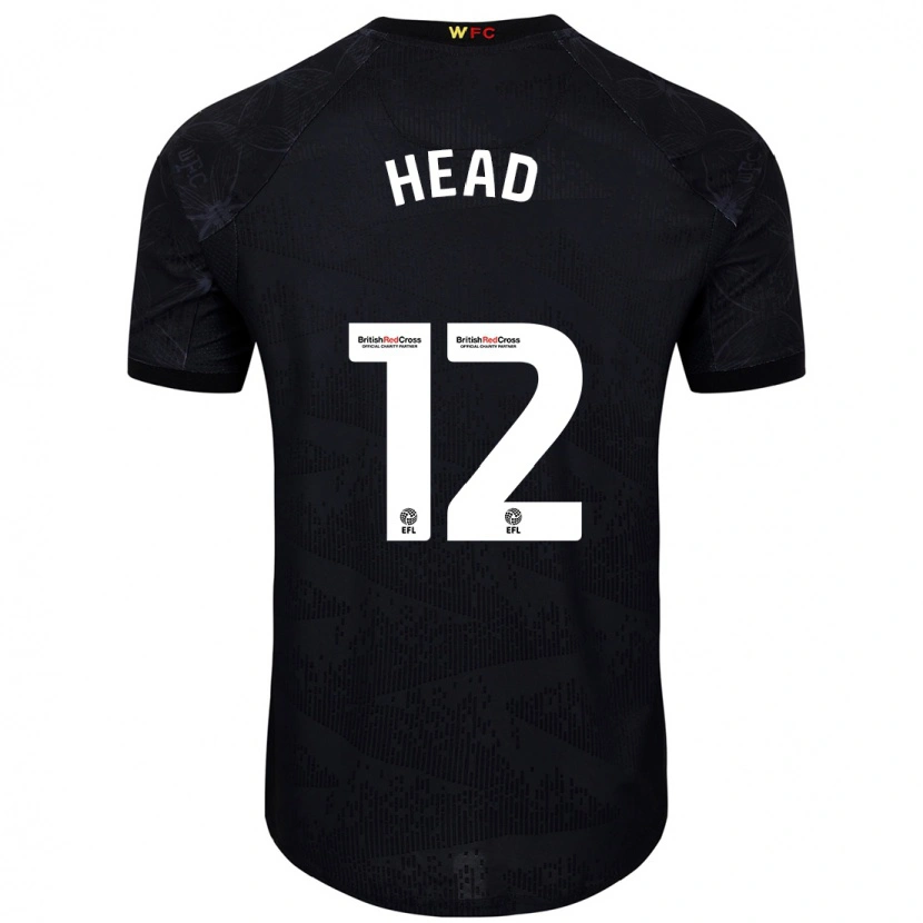 Danxen Herren Ellie Head #12 Schwarz Weiß Auswärtstrikot Trikot 2024/25 T-Shirt Schweiz