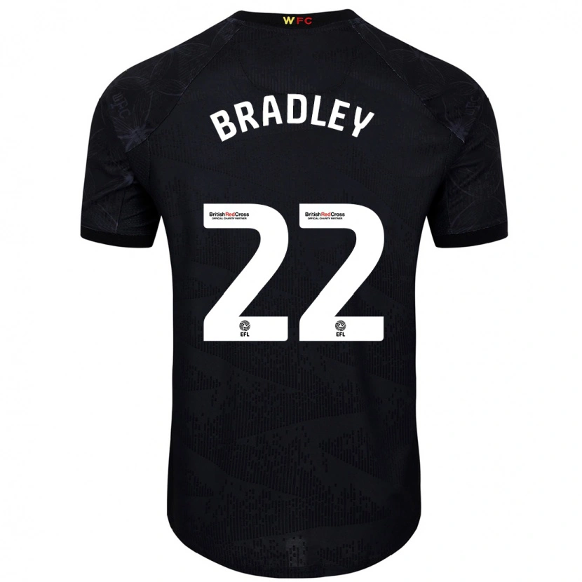 Danxen Herren Jade Bradley #22 Schwarz Weiß Auswärtstrikot Trikot 2024/25 T-Shirt Schweiz