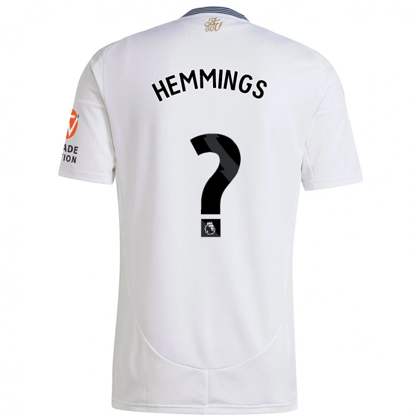 Danxen Herren George Hemmings #0 Weiß Auswärtstrikot Trikot 2024/25 T-Shirt Schweiz