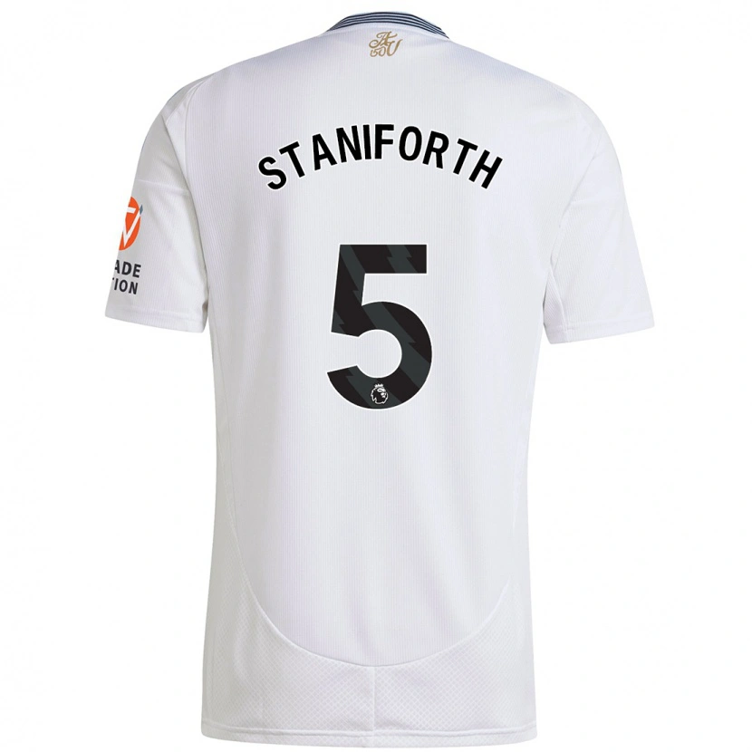 Danxen Herren Lucy Staniforth #5 Weiß Auswärtstrikot Trikot 2024/25 T-Shirt Schweiz