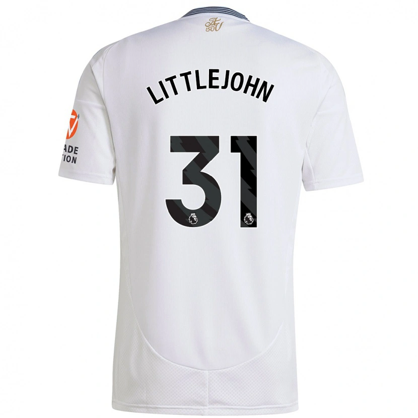 Danxen Herren Ruesha Littlejohn #31 Weiß Auswärtstrikot Trikot 2024/25 T-Shirt Schweiz