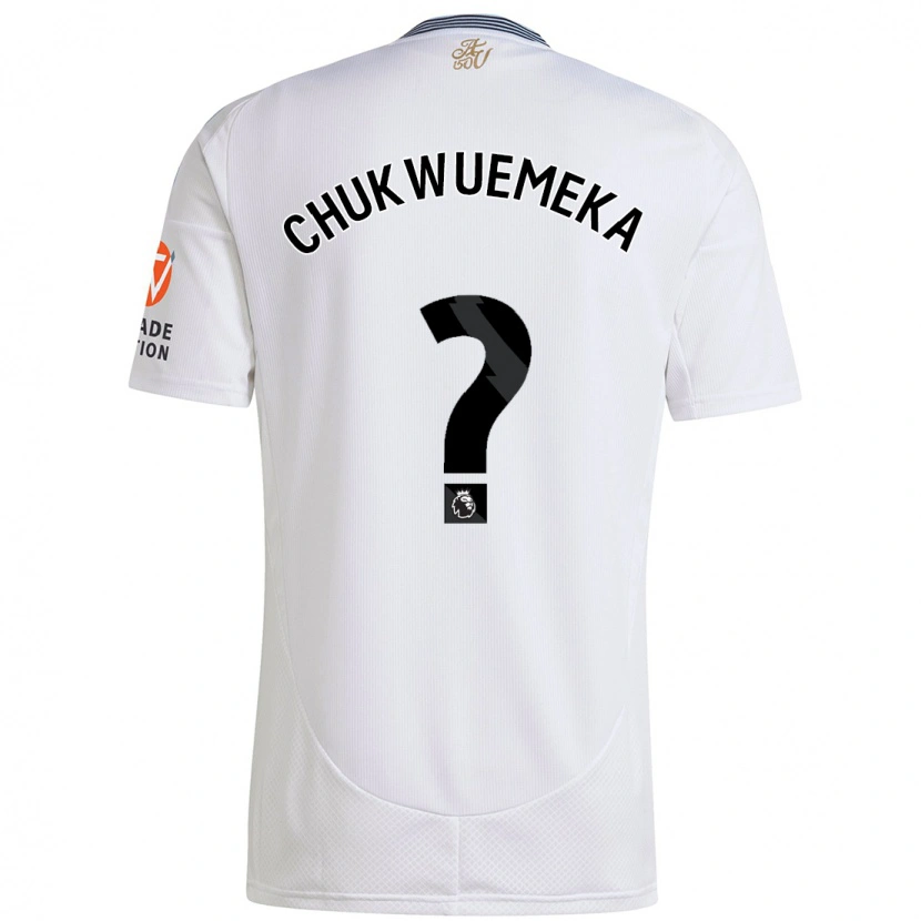 Danxen Herren Caleb Chukwuemeka #0 Weiß Auswärtstrikot Trikot 2024/25 T-Shirt Schweiz