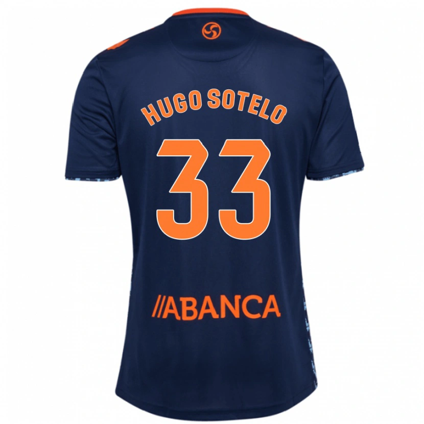 Danxen Herren Hugo Sotelo #33 Marineblau Auswärtstrikot Trikot 2024/25 T-Shirt Schweiz