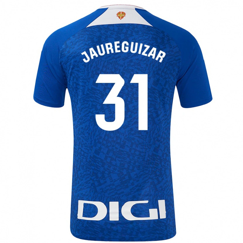 Danxen Herren Mikel Jauregizar #31 Königsblau Auswärtstrikot Trikot 2024/25 T-Shirt Schweiz