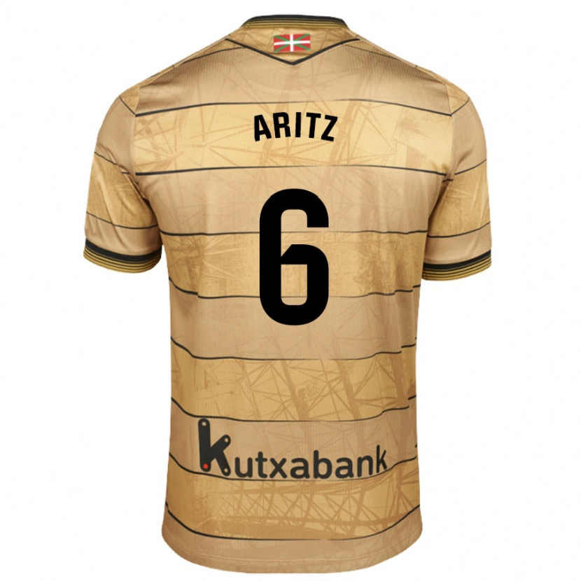 Danxen Herren Aritz Elustondo #6 Braun Auswärtstrikot Trikot 2024/25 T-Shirt Schweiz