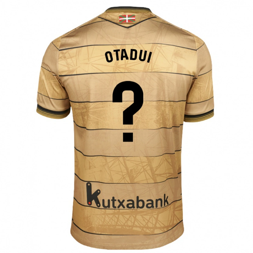 Danxen Herren Iker Otadui #0 Braun Auswärtstrikot Trikot 2024/25 T-Shirt Schweiz