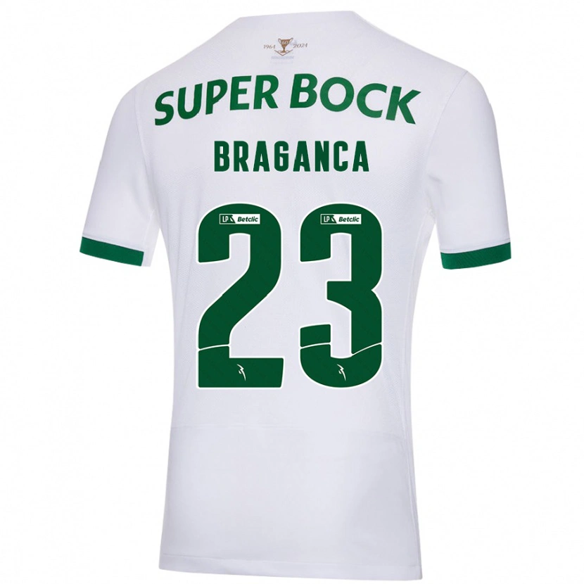 Danxen Herren Daniel Bragança #23 Weiß Grün Auswärtstrikot Trikot 2024/25 T-Shirt Schweiz