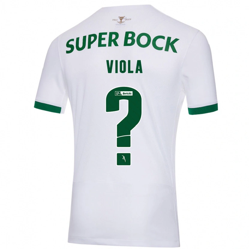 Danxen Herren Rodrigo Viola #0 Weiß Grün Auswärtstrikot Trikot 2024/25 T-Shirt Schweiz